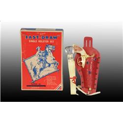 Kilgore Mustang Toy Cap Gun & Holster Set.