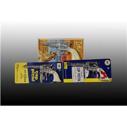 Lot of 3: Kilgore Toy Cap Guns.