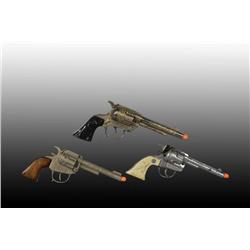 Lot of 3: Western Toys Cap Gun.
