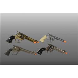 Lot of 4: Western Cap Gun Toys.