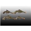 Image 1 : Lot of 4: Cast Iron Western Toy Cap Guns.