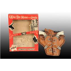 Wild Bill Hickok Toy Cap Gun & Holster Set.