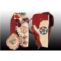 Lot of 2: Western Single Holster Sets.