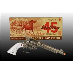 Nichols Stallion 45 Mark 1 Toy Cap Gun.