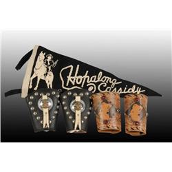Lot of 3: Hopalong Cassidy Items.