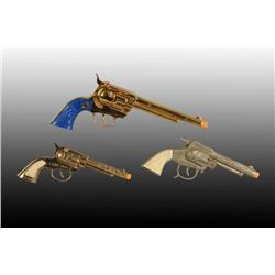 Lot of 3: Western Toys Cap Gun.