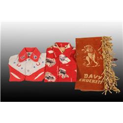 Lot of 3: Children's Western Clothing Items.