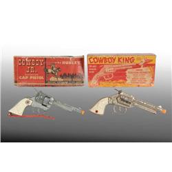 Lot of 2: Western Cowboy Toy Cap Guns.