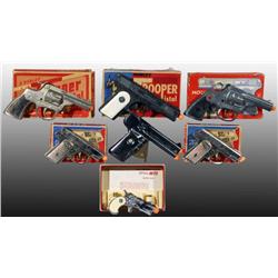 Lot of 6: Toy Cap Guns.