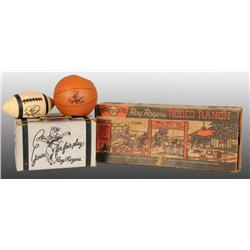 Lot of 2: Roy Rogers Toys.