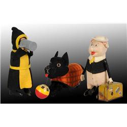 Lot of 3: Schuco Wind-Up Toys.