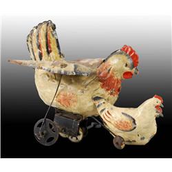 Tin Chicken Wind-Up Toy.