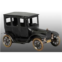 Tin Model T Sedan Car Wind-Up Toy.