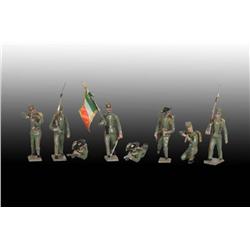 Lot of 56: Mignot Italian Toy Soldiers.