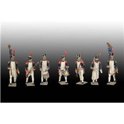 Lot of 20: Mignot French Louis XIV Toy Soldiers.