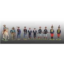 Lot of 68: Assorted Britain's Toy Soldiers.