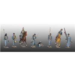 Large Lot of Mignot French Toy Soldiers.