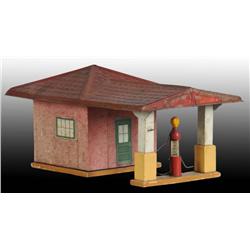 Early Gibbs Toy Gas Station.