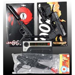Lot of 4: Spy Toy Guns.
