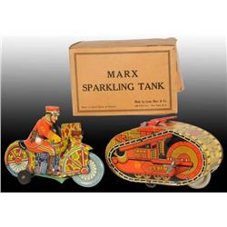 Lot of 2: Tin Marx Wind-Up Toys.