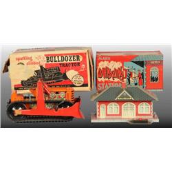 Lot of 2: Tin Marx Toys.