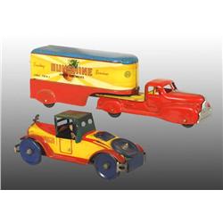 Lot of 2: Marx Toy Automobiles.