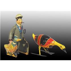 Lot of 2: Tin Marx Wind-Up Toys.