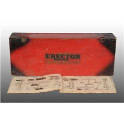 Gilbert Toy Erector Set.