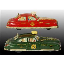 Lot of 2: Marx Toy Cars.