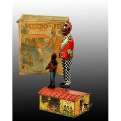 Unique Art Jazzbo Jim Wind-Up Toy in Scarce O/B