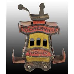 Tin Crackerjack Toonerville Trolley Toy.