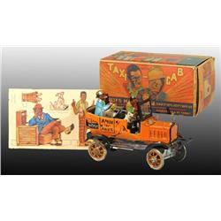 Tin Marx Amos N' Andy Taxi Wind-Up Toy in O/B