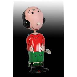 Linemar Mechanical Hopping Olive Oyl Wind-Up O/B