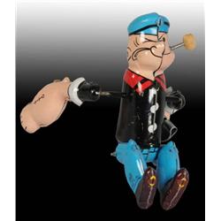 Linemar Mechanical Tumbling Popeye Wind-Up in O/B