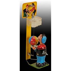 Linemar Popeye Basketball Player Wind-Up in O/B