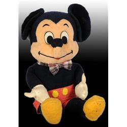 Stuffed Disney Mickey Mouse Doll.