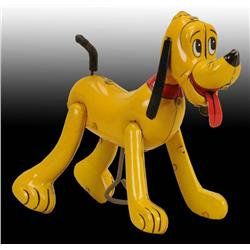 Linemar Disney Mechanical Playful Pluto Toy in O/B