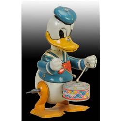 Linemar Disney Donald Duck Drummer Wind-Up O/B