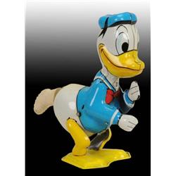Linemar Disney Donald Duck Whirling Tail in O/B
