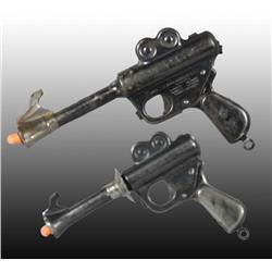 Lot of 2: Daisy Buck Rogers Toy Rocket Pistols.