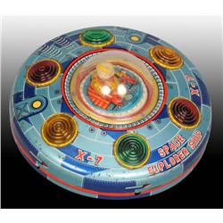 X-7 Space Explorer Ship Battery-Operated Toy.