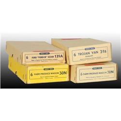 Lot of 4: Dinky Toys Store Display Boxes.