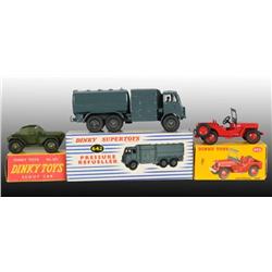 Lot of 3:Dinky Toys Die-Cast Military Vehicles O/B