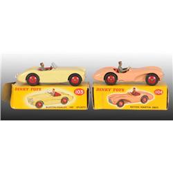 Lot of 2: Dinky Toys Die-Cast Sports Cars in OB