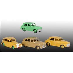 Lot of 4: Dinky Toys Die-Cast European Automobiles