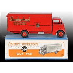Dinky Toys Die-Cast No. 514 Slumberland Guy Van OB