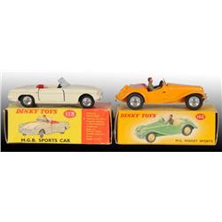 Lot of 2: Dinky Toys Die-Cast Sports Cars in OB