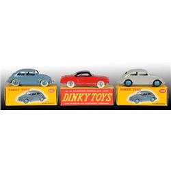 Lot of 3: Dinky Toys Die-Cast Volkswagens in OB
