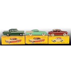 Lot of 3: Dinky Toys Die-Cast Simca Autos in OB