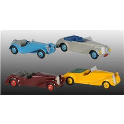 Lot of 4: Dinky Toys Die-Cast Cars.